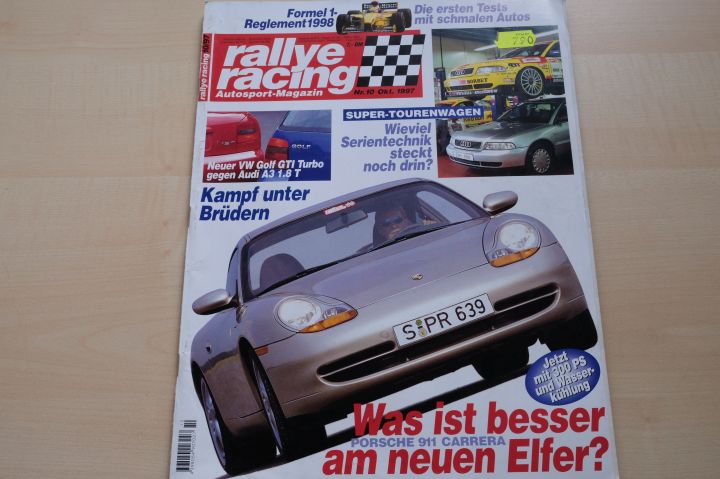 Deckblatt Rallye Racing (10/1997)